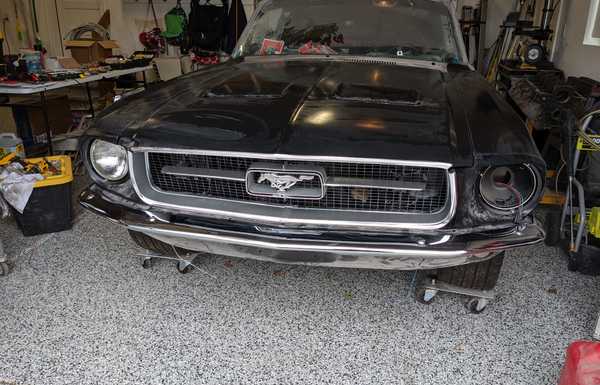 start working on first round of panel gaps and the grill start working on first round of panel gaps and the grill
