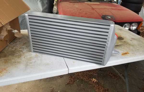 New 7.5" intercooler New 7.5" intercooler