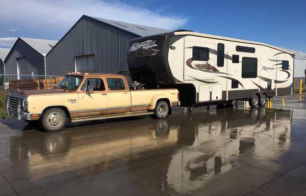 Moving a 40' camper Moving a 40' camper