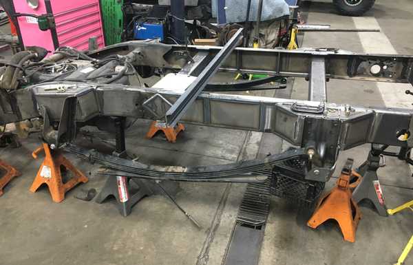 Rear lengthened and widened Rear lengthened and widened