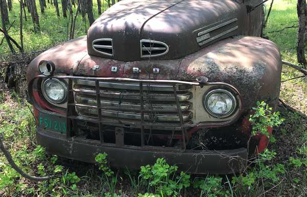 This was my Dad’s truck that he farmed with. Hadn’t been moved for 52 plus years This was my Dad’s truck that he farmed with. Hadn’t been moved for 52 plus years