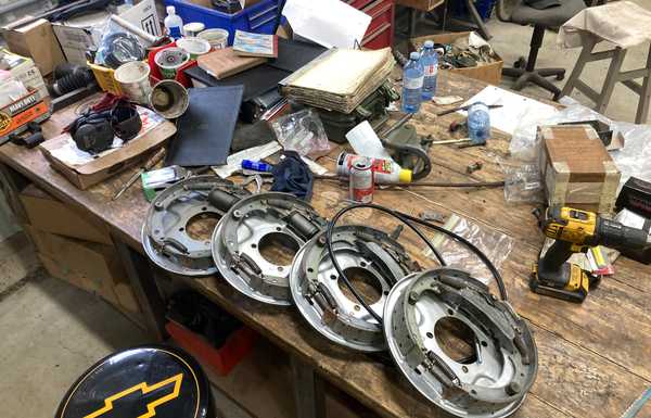 Brakes rebuilt ready for install