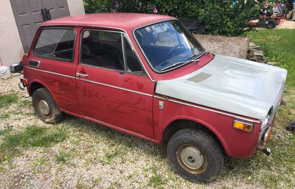 1973 Honda N600, fourth owner.