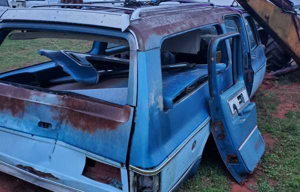 The donor body being pulled off the frame very sketchy with my old 60s backhoe