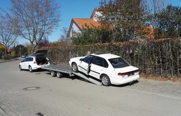 Apr. 2020 - Getting the car back after the winter while Lockdown just started