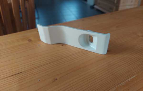 April 2022 - saved the cut out below the trailerhook, seemed like a worthy thing to do April 2022 - saved the cut out below the trailerhook, seemed like a worthy thing to do