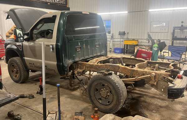 all welded up back together all welded up back together