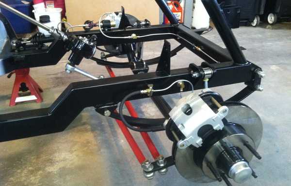 front suspension and steering
