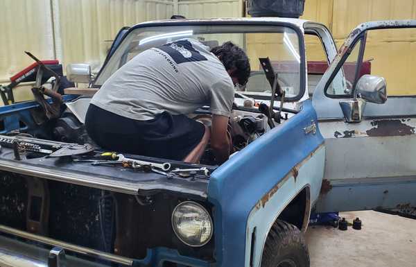 My brother actually working on it My brother actually working on it