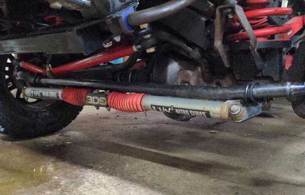 dual steering stabilizer reused from 1500