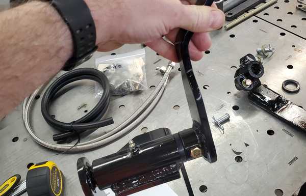 finished clutch bell crank