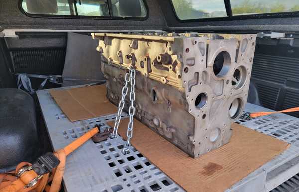 clean and ready block, refreshed at the machine shop clean and ready block, refreshed at the machine shop