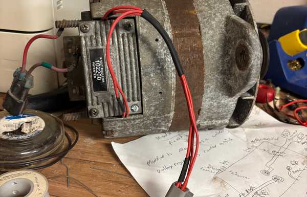 I modified this Leece Neville alternator to be used as a welder. I modified this Leece Neville alternator to be used as a welder.