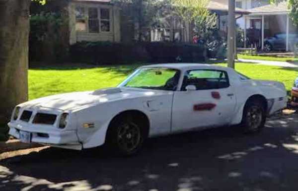 before bodywork started car was originally white.