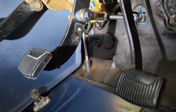 clutch pedal linkage
