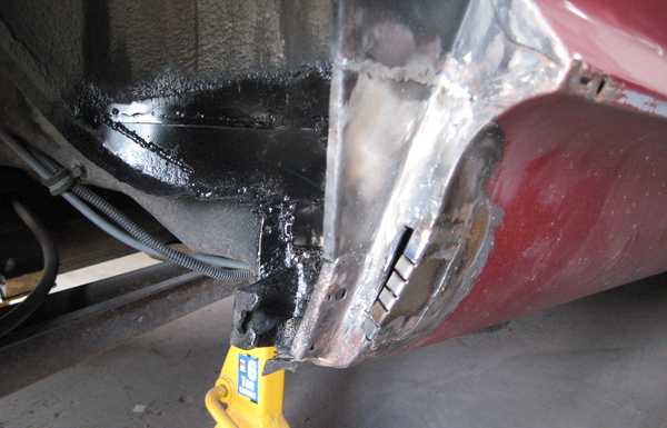 The car was way worse than I thought it was but I kept plugging away. The car was way worse than I thought it was but I kept plugging away.