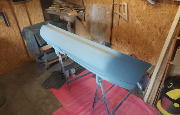March 2022 - fill primer sprayed and sanded with 400 grit March 2022 - fill primer sprayed and sanded with 400 grit