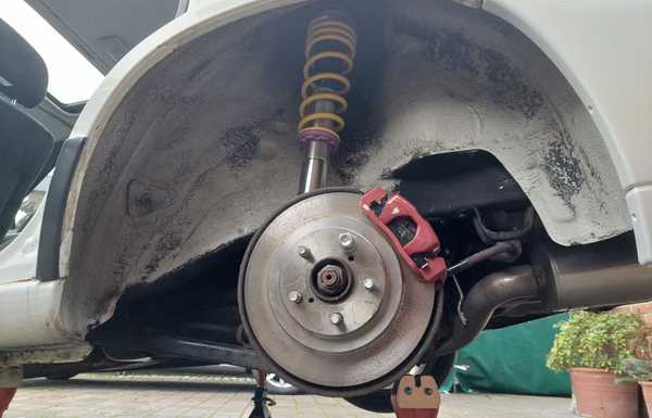Dezember 2022 - mounted and set to rideheight Dezember 2022 - mounted and set to rideheight