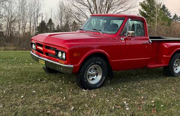 68 GMC long box step side