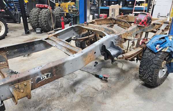Last cut to hit that magic 127" wheelbase. Last cut to hit that magic 127" wheelbase.