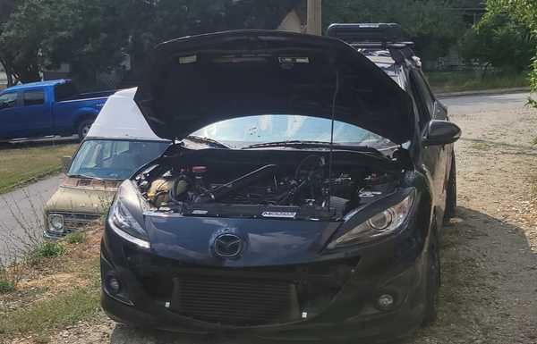 About to leave for the first drive, after building the motor About to leave for the first drive, after building the motor