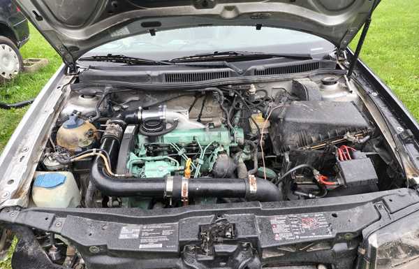 Intercooler piping routed Intercooler piping routed
