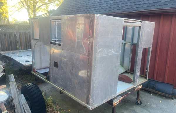 Radio Van stripped down 