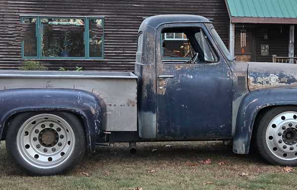 Getting her outside with moc up fenders