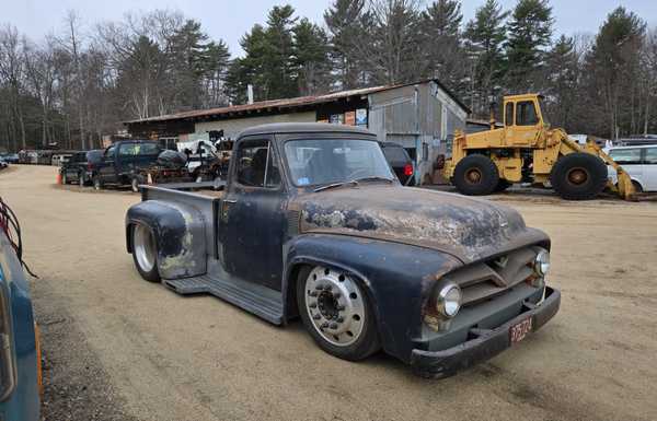 Check out the exhaust coming out the running board
