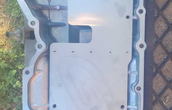 Oil pan baffle Oil pan baffle