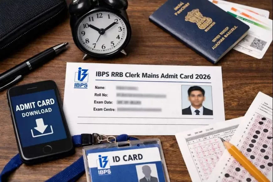 IBPS RRB Clerk Mains Admit Card 2026 Released – Download Hall Ticket Link