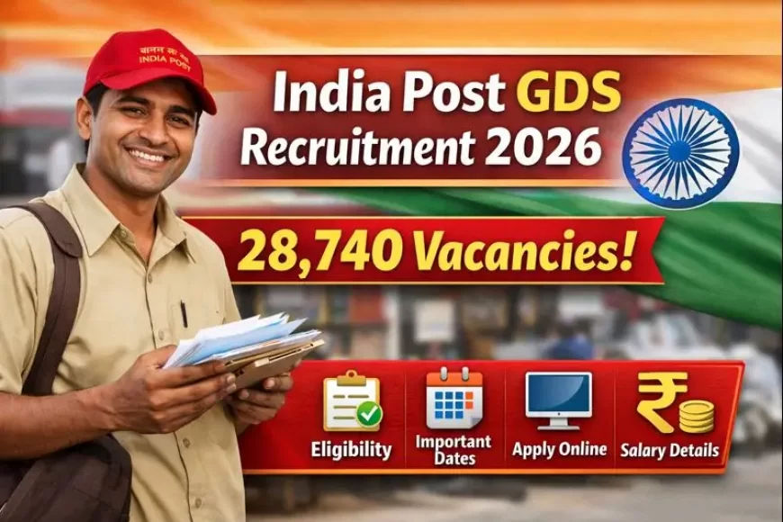 India Post GDS Recruitment 2026 – Apply Online 28,740 Vacancies