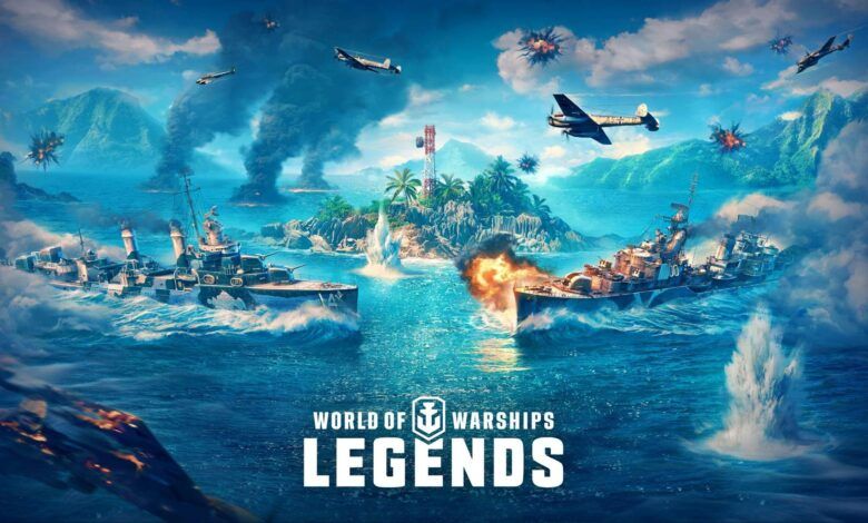 World of Warships: Legends Key Art