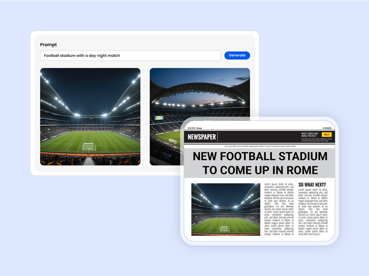 Create images using text prompts
