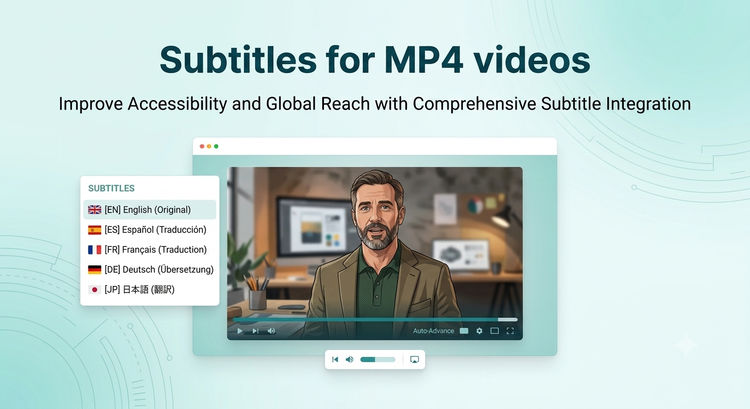 How to add subtitles to an MP4 video