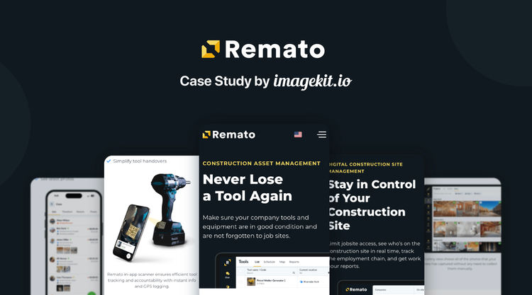How Remato scaled image delivery with ImageKit