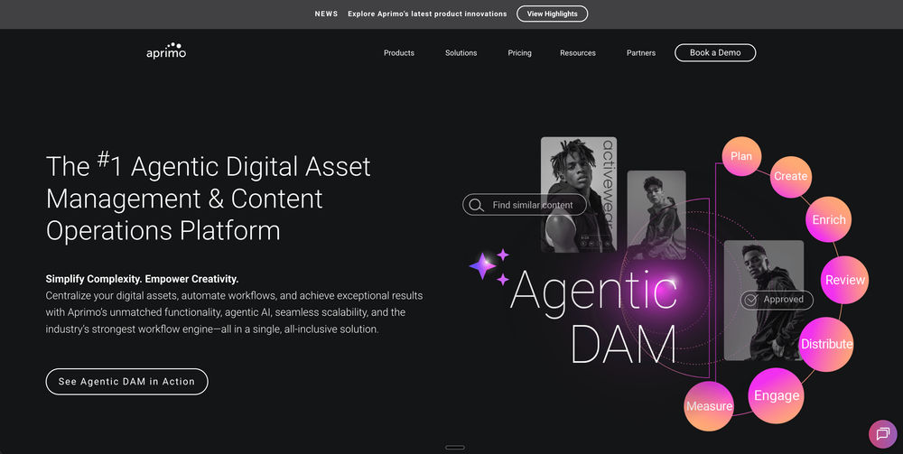 Aprimo screenshot