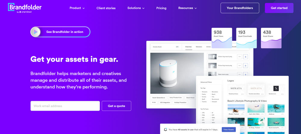 Brandfolder screenshot