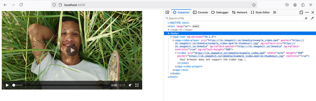 Video player with a poster image and playback controls enabled.