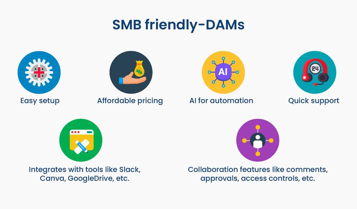 SMB - Friendly Digital Asset Management Platforms