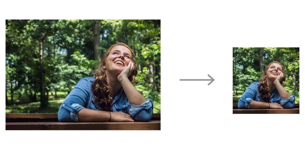 An example of image optimization & smart crop