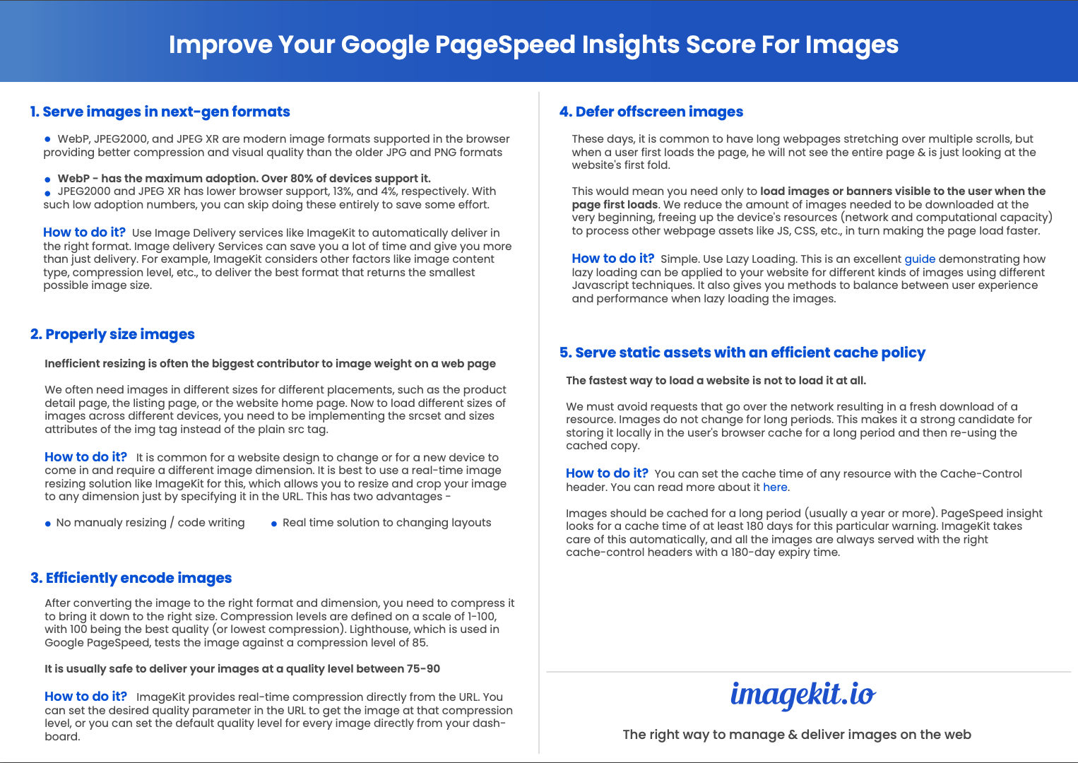 Improve Your Google Pagespeed Insights Score For Images