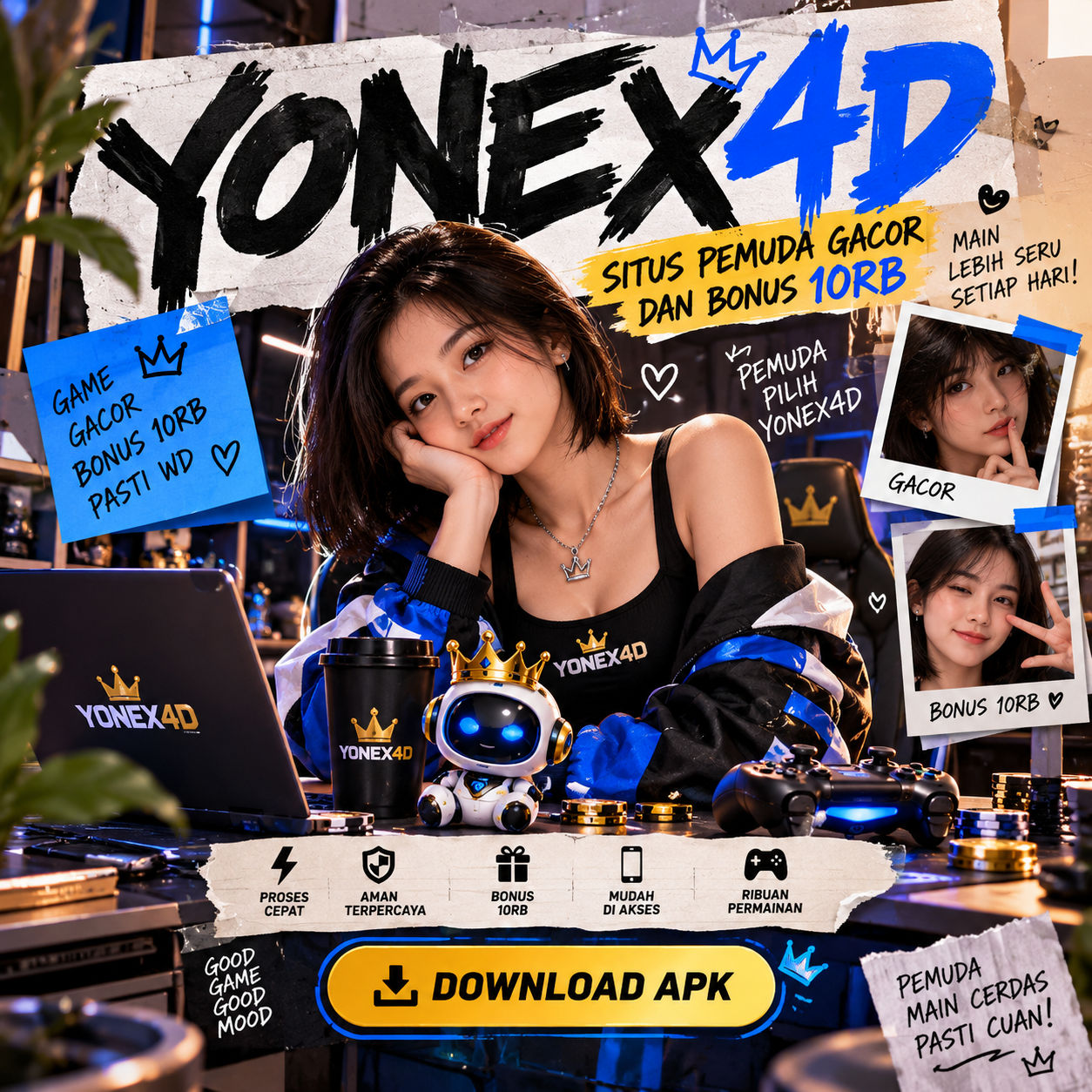 Banner YONEX4D Youth Gaming
