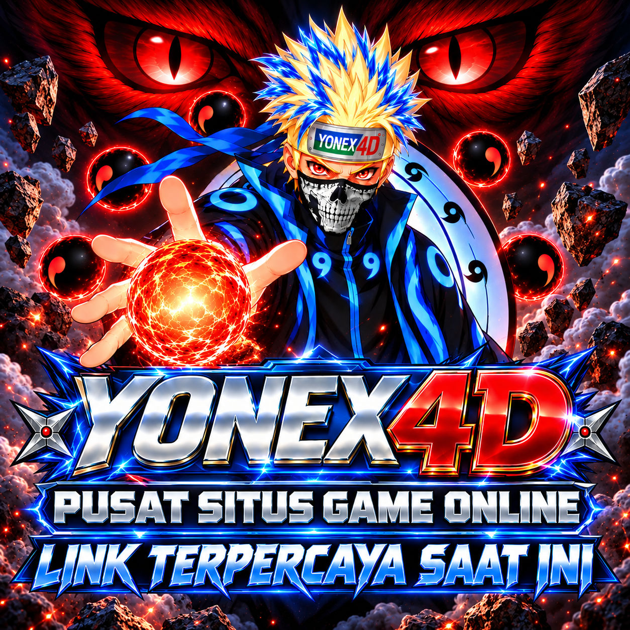 Thumbnail 1 of 3, Poster, YONEX4D: Pusat Game Online & Link Terpercaya Saat Ini designed and sold by YONEX4D.