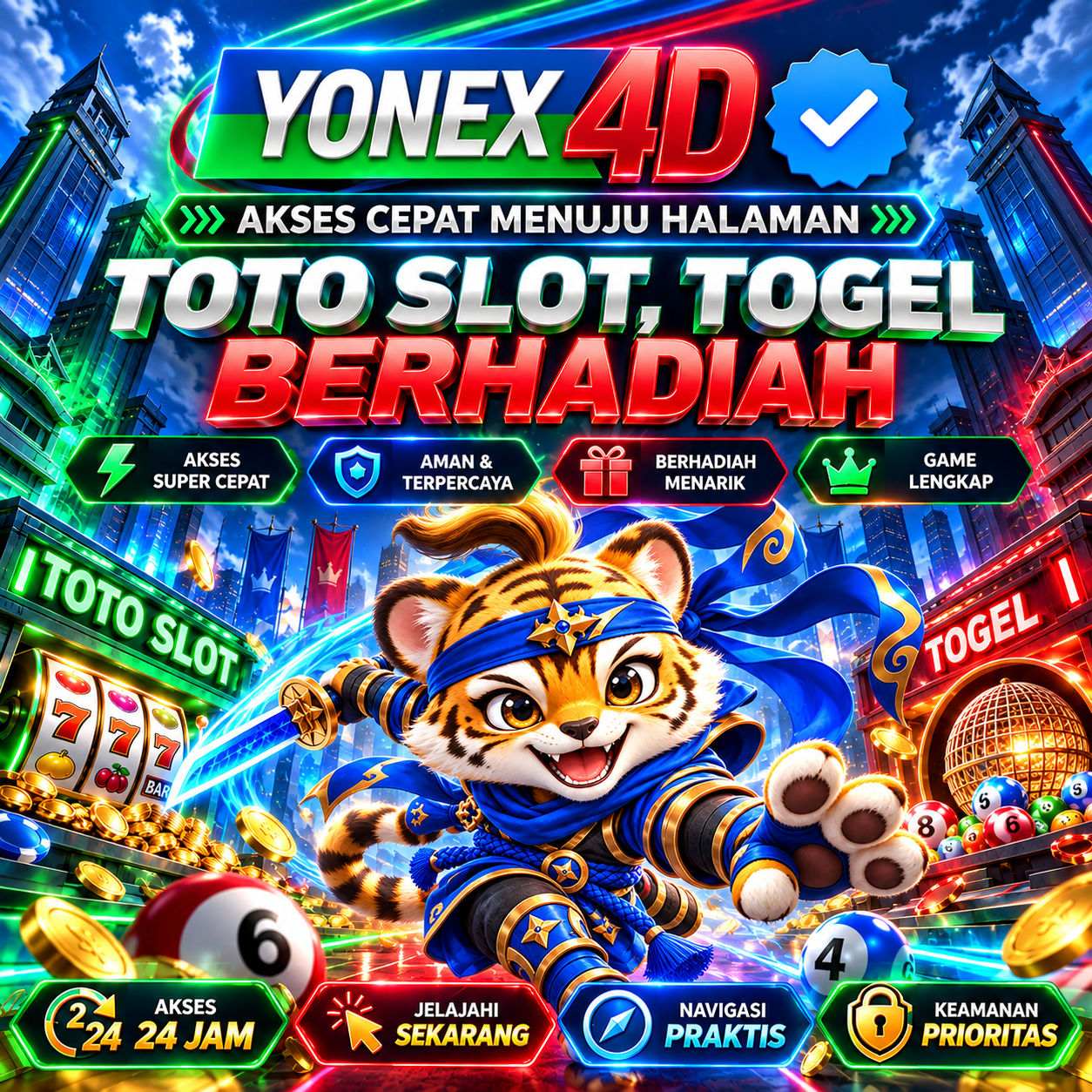 YONEX4D: Akses Cepat Menuju Halaman SITUS YONEX4D, Togel Berhadiah by Hey siriusly