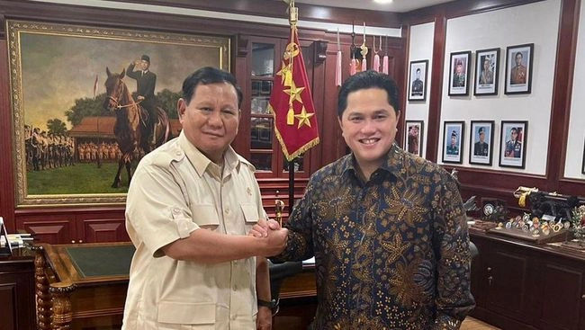 Kiprah Erick Thohir di PSSI dan Pemerintahan