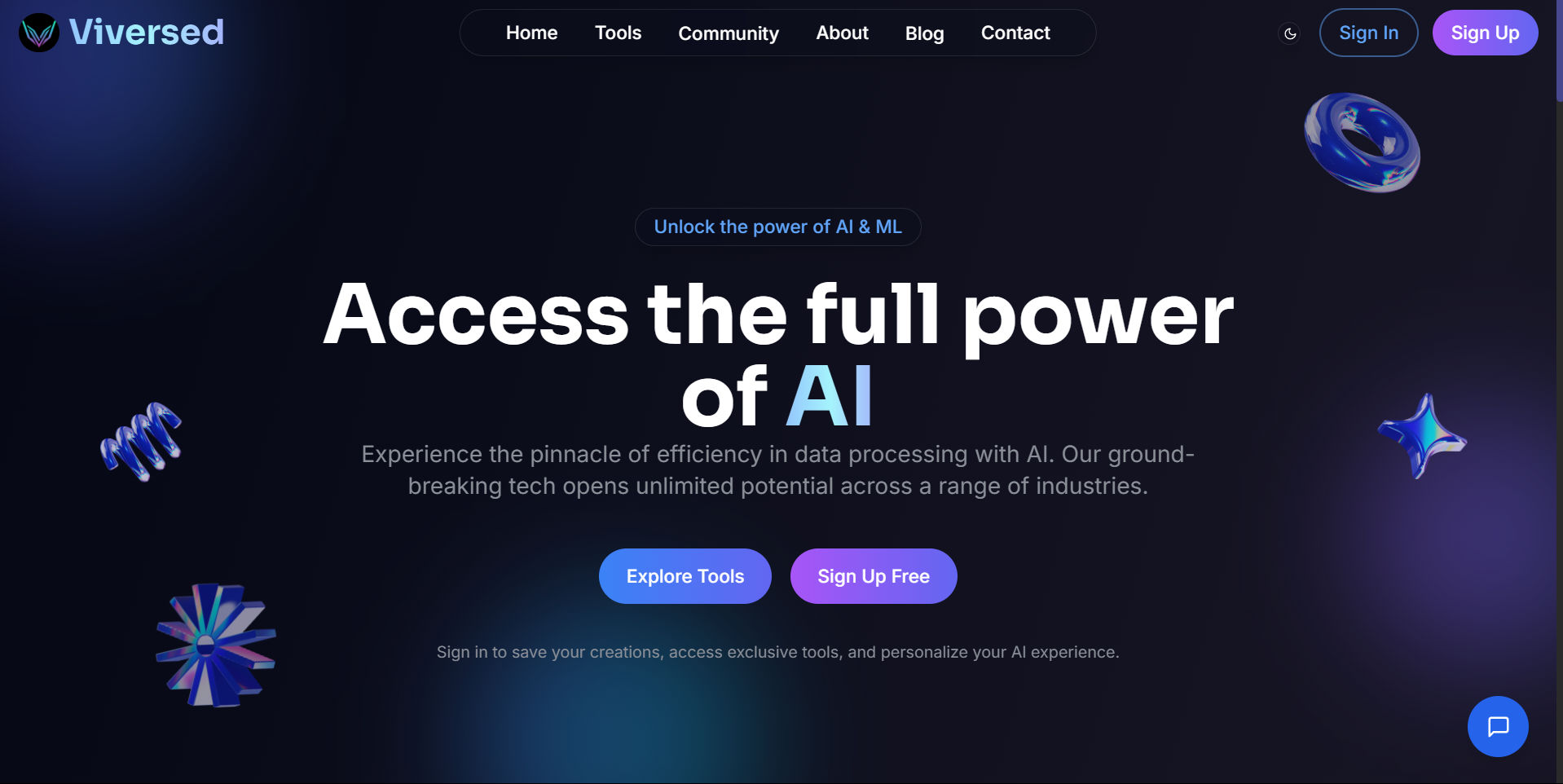 Viversed.com AI Tools Platform