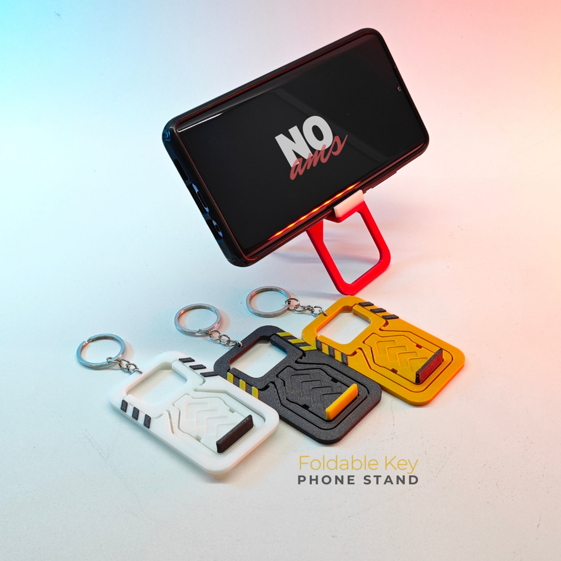 Foldable Key Phone Stand
