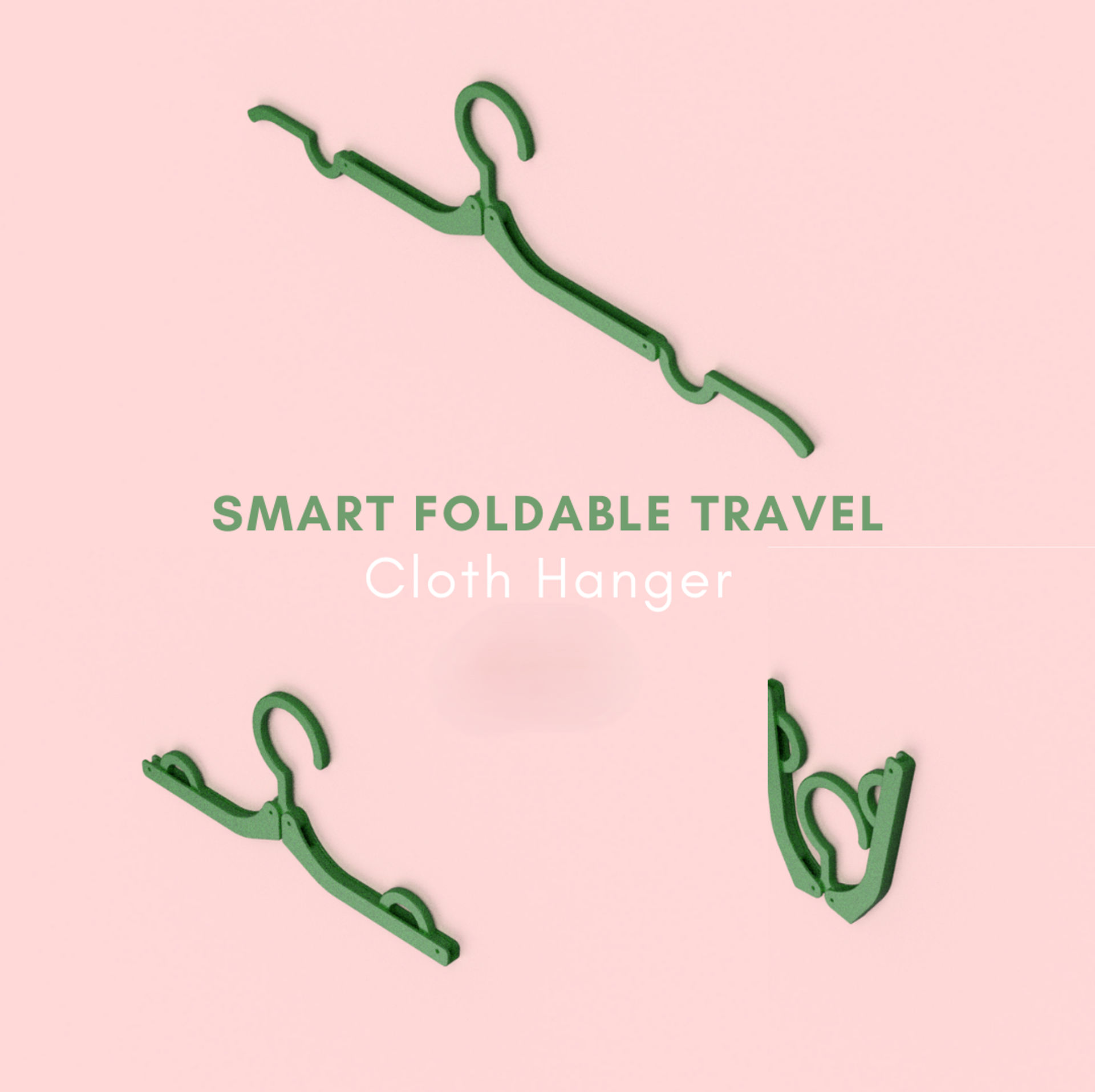 Foldable Travel Cloth Hanger