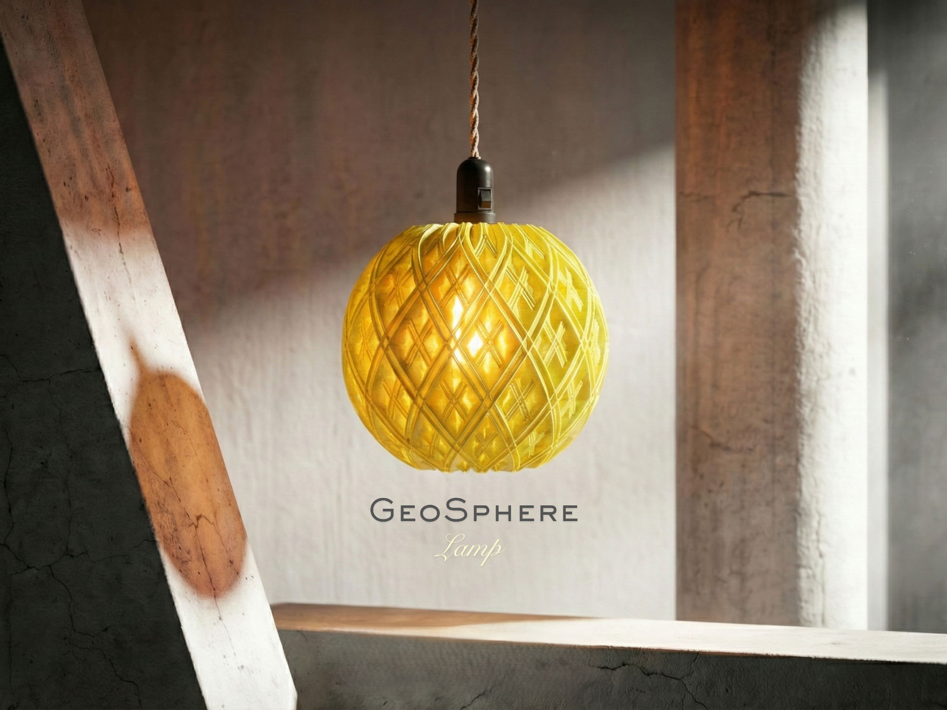 Geo Sphere Lamp